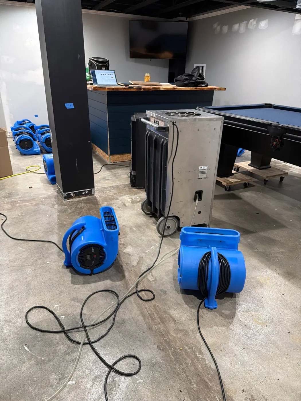 Residential restoration project in Clay City, Hamilton County Indiana